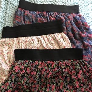 Bundle of 3 skirts